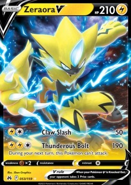 Zeraora V⁣ - Crown Zenith⁣ (Ultra Rare)⁣ [053]