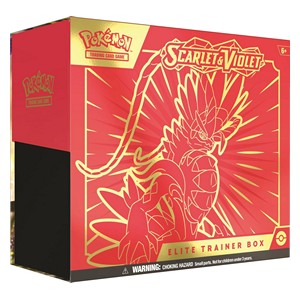 Scarlet & Violet Koraidon Elite Trainer Box - Scarlet & Violet