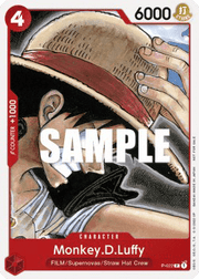 Monkey.D.Luffy (P-022) (V.1) - Promos (Promo) [P-022]