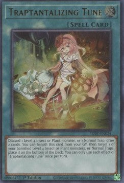 Traptantalizing Tune⁣ - Structure Deck: Beware of Traptrix⁣ (Ultra Rare)⁣ [024]