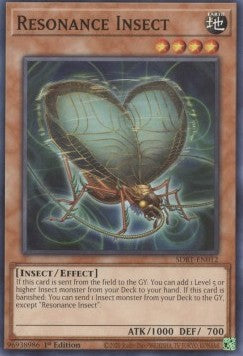 Resonance Insect⁣ - Structure Deck: Beware of Traptrix⁣ (Common)⁣ [012]