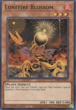 Lonefire Blossom⁣ - Structure Deck: Beware of Traptrix⁣ (Common)⁣ [013]