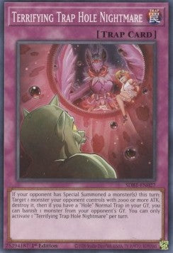 Terrifying Trap Hole Nightmare⁣ - Structure Deck: Beware of Traptrix⁣ (Common)⁣ [027]