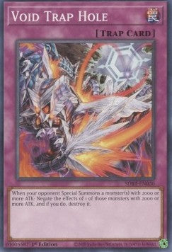 Void Trap Hole⁣ - Structure Deck: Beware of Traptrix⁣ (Common)⁣ [030]