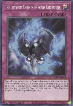 The Phantom Knights of Shade Brigandine⁣ - Structure Deck: Beware of Traptrix⁣ (Common)⁣ [035]