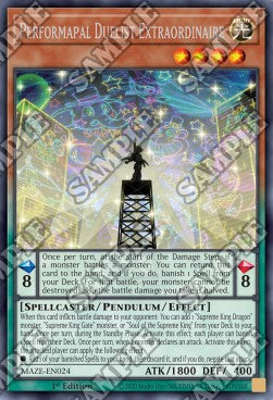 Performapal Duelist Extraordinare
