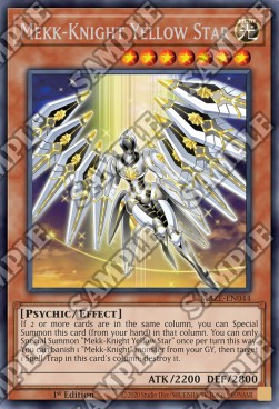 Mekk-Knight Yellow Star