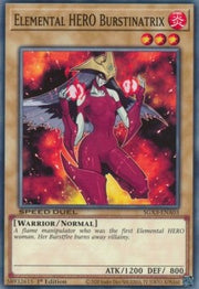 Elemental HERO Burstinatrix - Speed Duel GX: Duelists of Shadows (Common) [SGX3-A03]