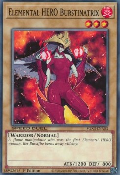 Elemental HERO Burstinatrix - Speed Duel GX: Duelists of Shadows (Common) [SGX3-A03]