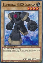 Elemental HERO Clayman - Speed Duel GX: Duelists of Shadows (Common) [SGX3-A04]