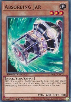 Absorbing Jar⁣ - Speed Duel GX: Duelists of Shadows⁣ (Common)⁣ [A12]