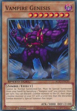 Vampire Genesis (V.1 - Common)⁣ - Speed Duel GX: Duelists of Shadows⁣ (Common)⁣ [C01]