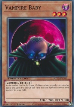 Vampire Baby⁣ - Speed Duel GX: Duelists of Shadows⁣ (Common)⁣ [C02]