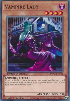 Vampire Lady⁣ - Speed Duel GX: Duelists of Shadows⁣ (Common)⁣ [C04]