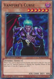 Vampire's Curse - Speed Duel GX: Duelists of Shadows (Common) [SGX3-C08]