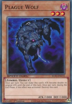 Plague Wolf⁣ - Speed Duel GX: Duelists of Shadows⁣ (Common)⁣ [C11]