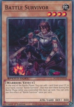 Battle Survivor⁣ - Speed Duel GX: Duelists of Shadows⁣ (Common)⁣ [D10]