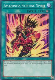 Amazoness Fighting Spirit⁣ - Speed Duel GX: Duelists of Shadows⁣ (Common)⁣ [D14]