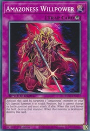 Amazoness Willpower⁣ - Speed Duel GX: Duelists of Shadows⁣ (Common)⁣ [D17]