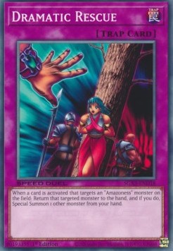 Dramatic Rescue⁣ - Speed Duel GX: Duelists of Shadows⁣ (Common)⁣ [D18]