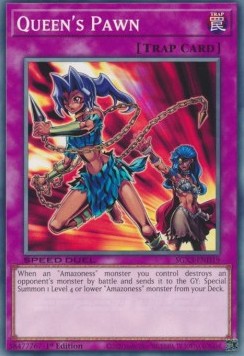Queen's Pawn⁣ - Speed Duel GX: Duelists of Shadows⁣ (Common)⁣ [D19]