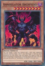Annihilator Archfiend⁣ - Speed Duel GX: Duelists of Shadows⁣ (Common)⁣ [E11]