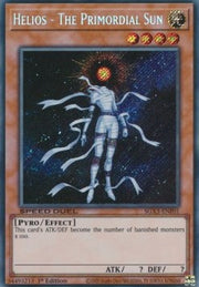 Helios - The Primordial Sun (V.2 - Secret Rare)⁣ - Speed Duel GX: Duelists of Shadows⁣ (Secret Rare)⁣ [F01]