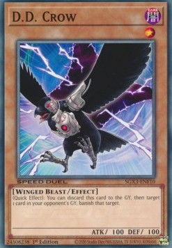 D.D. Crow (V.1 - Common) - Speed Duel GX: Duelists of Shadows (Common) [SGX3-F10]