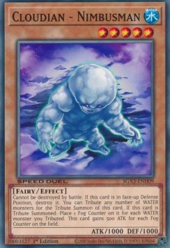 Cloudian - Nimbusman⁣ - Speed Duel GX: Duelists of Shadows⁣ (Common)⁣ [H09]