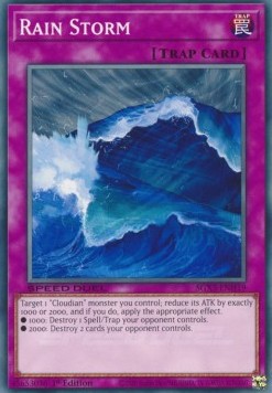 Rain Storm⁣ - Speed Duel GX: Duelists of Shadows⁣ (Common)⁣ [H19]