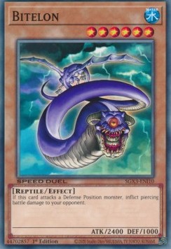 Bitelon⁣ - Speed Duel GX: Duelists of Shadows⁣ (Common)⁣ [I10]