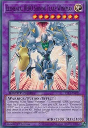 Elemental HERO Shining Flare Wingman (V.1 - Common)⁣ - Speed Duel GX: Duelists of Shadows⁣ (Common)⁣ [I25]