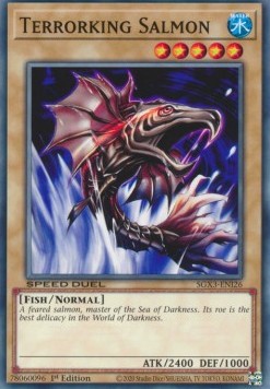 Terrorking Salmon⁣ - Speed Duel GX: Duelists of Shadows⁣ (Common)⁣ [I26]