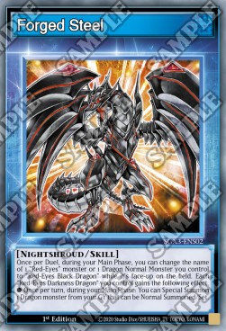 Forged Steel (Skills)⁣ - Speed Duel GX: Duelists of Shadows⁣ (Common)⁣ [S02]