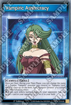 Vampire Aristocracy (Skills)⁣ - Speed Duel GX: Duelists of Shadows⁣ (Common)⁣ [S03]