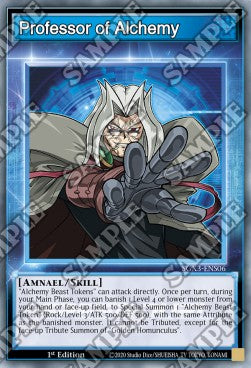 Professor of Alchemy (Skills)⁣ - Speed Duel GX: Duelists of Shadows⁣ (Common)⁣ [S06]