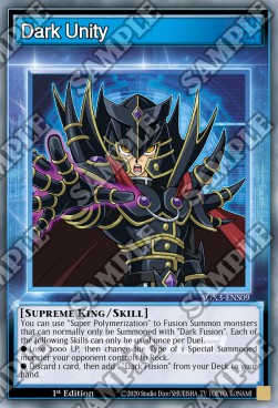 Dark Unity (Skill)⁣ - Speed Duel GX: Duelists of Shadows⁣ (Common)⁣ [S09]