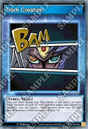 Dark Creation (Skill)⁣ - Speed Duel GX: Duelists of Shadows⁣ (Common)⁣ [S20]