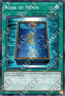 Book of Moon⁣ - Speed Duel GX: Duelists of Shadows⁣ (Common)⁣ [I31]