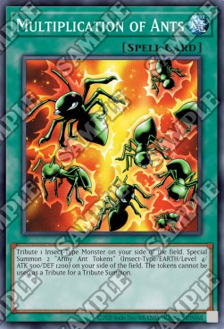 Multiplication of Ants⁣ - Invasion of Chaos (25th Anniversary Edition)⁣ (Common)⁣ [098]