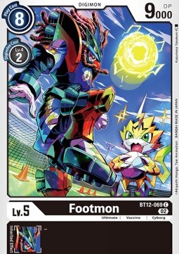 Footmon (BT12-069)⁣ - Across Time⁣ (Common)⁣ [069]