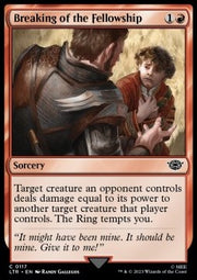 Breaking of the Fellowship - The Lord of the Rings: Tales of Middle-earth (Common) [LTR-117]