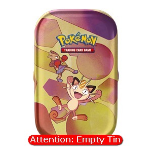 Empty 151: Meowth Mini Tin⁣ - 151