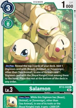 Salamon (BT13-048)⁣ - Versus Royal Knights⁣ (Uncommon)⁣ [048]