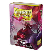 60 Small Dragon Shield Sleeves - Matte Dual Fury