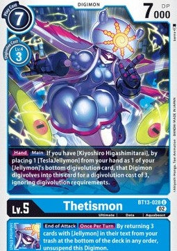 Thetismon (BT13-028)⁣ - Versus Royal Knights⁣ (Uncommon)⁣ [028]