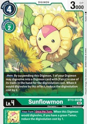 Sunflowmon (BT13-050)⁣ - Versus Royal Knights⁣ (Common)⁣ [050]