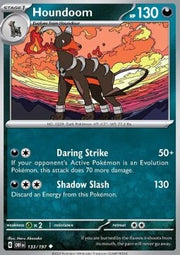 Houndoom⁣ - Obsidian Flames⁣ (Uncommon)⁣ [133]