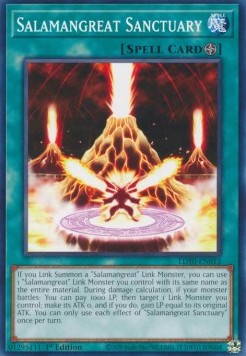 Salamangreat Sanctuary⁣ - Legendary Duelists: Soulburning Volcano⁣ (Common)⁣ [013]