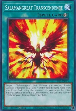 Salamangreat Transcendence⁣ - Legendary Duelists: Soulburning Volcano⁣ (Common)⁣ [015]